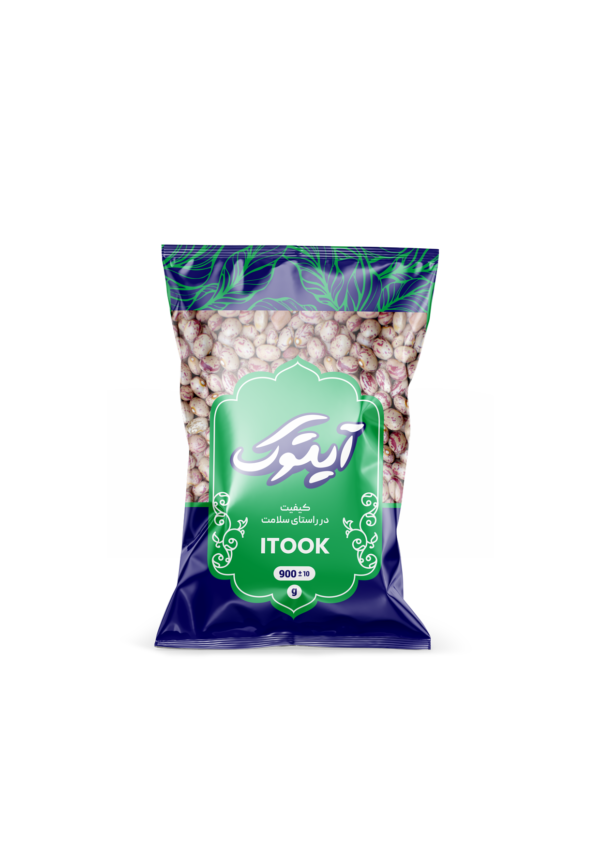 لوبیا چیتی 900 گرمی آیتوک