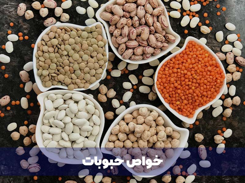 خواص حبوبات چیست