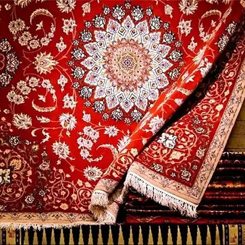 زنجیره پشم تا فرش