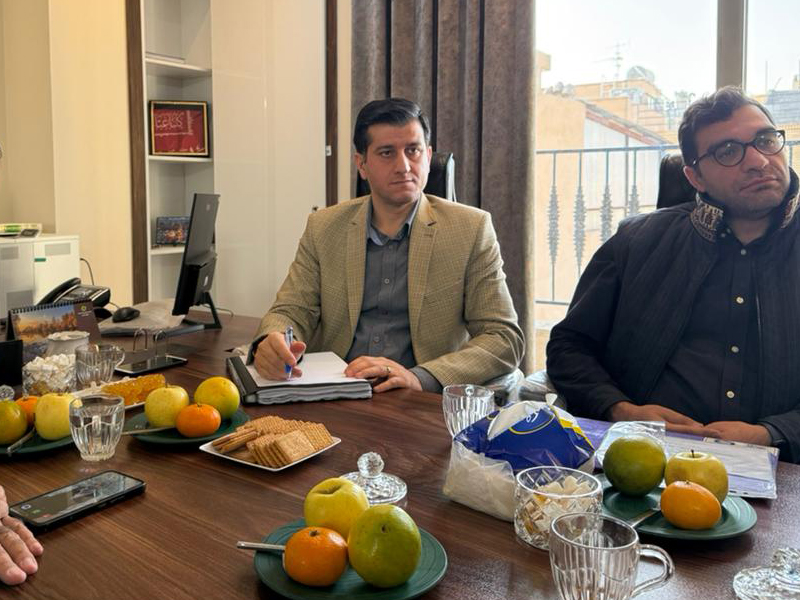 هفتمین سفر استانی مدیرعامل شرکت یاس در اصفهان جلسه با مدیران جهاد کشاورزی